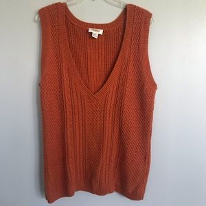 Talbots Cable Knot Sweater Vest